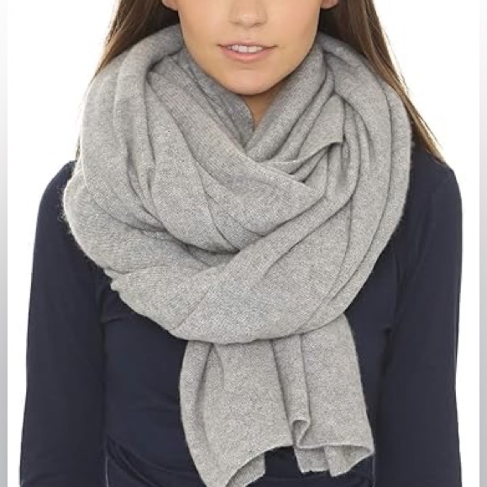 White + Warren Cashmere Travel Wrap Scarf